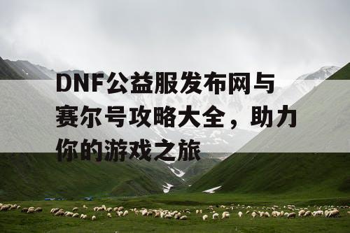 DNF公益服发布网与赛尔号攻略大全，助力你的游戏之旅